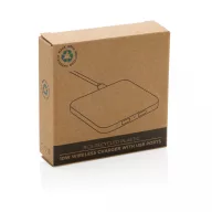   Incarcator wireless 10W cu porturi usb, XD, 42FEB231661, 8.5x0.8x8.5 cm, ABS, Alb
