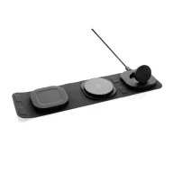   Incarcator wireless 15 W, 2401E16409, Swiss Peak, 8x8.5x2.8 cm, ABS, Poliuretan, Gri