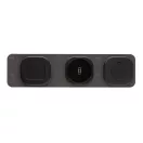 Incarcator wireless 15 W, 2401E16409, Swiss Peak, 8x8.5x2.8 cm, ABS, Poliuretan, Gri