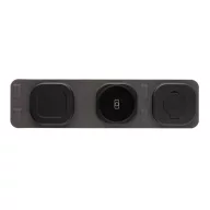   Incarcator wireless 15 W, 2401E16409, Swiss Peak, 8x8.5x2.8 cm, ABS, Poliuretan, Gri