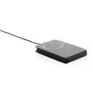   Incarcator wireless magnetic 15 W, 2401E16410, Swiss Peak, 7x12.5x1.3 cm, Poliuretan, Negru