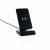 10W Wireless fast charging stand, black ABS black