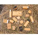 Organizator de birou cu incarcator wireless 5W inclus, Everestus, OR, bambus, maro