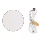 Incarcator wireless 10W, Everestus, 18SEP3598, 0.7x Ø10.1 cm, ABS, Alb