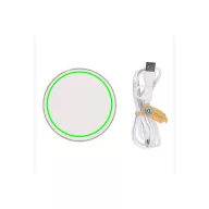   Incarcator wireless 10W, Everestus, 18SEP3598, 0.7x Ø10.1 cm, ABS, Alb