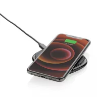   Incarcator wireless 10W, Philips, 21OCT1160, 9 x 9 x 1.1 cm, ABS, Negru