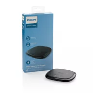   Incarcator wireless 10W, Philips, 21OCT1160, 9 x 9 x 1.1 cm, ABS, Negru