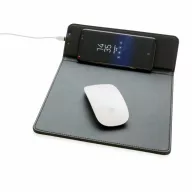 Mousepad cu incarcator wireless 5W, Everestus, MD, pu, negru