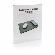 Mousepad cu incarcator wireless 5W, Everestus, MD, pu, negru
