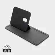   Incarcator wireless 15W, 2502E15859, Swiss Peak, 12.2 x 27 x 1.4 cm, Poliester, Negru