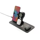 Incarcator wireless 15W, 2502E15859, Swiss Peak, 12.2 x 27 x 1.4 cm, Poliester, Negru