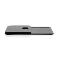   Incarcator wireless 15W, 2502E15859, Swiss Peak, 12.2 x 27 x 1.4 cm, Poliester, Negru
