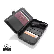   Incarcator wireless 15W, 2502E15860, Swiss Peak, 20 x 12 x 3 cm, Poliester, Negru