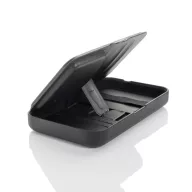   Incarcator wireless 15W, 2502E15860, Swiss Peak, 20 x 12 x 3 cm, Poliester, Negru