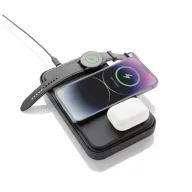   Incarcator wireless 15W, 2502E15860, Swiss Peak, 20 x 12 x 3 cm, Poliester, Negru