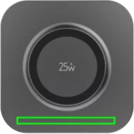   Incarcator wireless magnetic, 25 W, XD, 2601E14737, 10x10x1.9 cm, Policarbonat, ABS, Gri