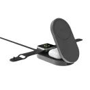 Incarcator wireless magnetic, 25 W, XD, 2601E14738, 11x6x2.3 cm, Policarbonat, Zinc, Gri