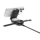 Incarcator wireless magnetic, 25 W, XD, 2601E14738, 11x6x2.3 cm, Policarbonat, Zinc, Gri