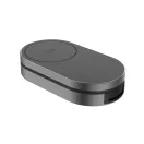 Incarcator wireless magnetic, 25 W, XD, 2601E14738, 11x6x2.3 cm, Policarbonat, Zinc, Gri