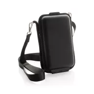   Husa pentru accesorii mobile, Swiss Peak, 2610E18304, 13x4.5x21.5 cm, Poliuretan, Negru
