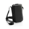 Husa pentru accesorii mobile, Swiss Peak, 2610E18304, 13x4.5x21.5 cm, Poliuretan, Negru
