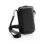 Husa pentru accesorii mobile, Swiss Peak, 2610E18304, 13x4.5x21.5 cm, Poliuretan, Negru