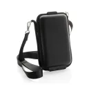 Husa pentru accesorii mobile, Swiss Peak, 2610E18304, 13x4.5x21.5 cm, Poliuretan, Negru