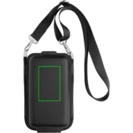   Husa pentru accesorii mobile, Swiss Peak, 2610E18304, 13x4.5x21.5 cm, Poliuretan, Negru