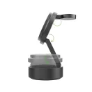 Incarcator wireless, XD, 2610E18909, 25 W, 6.8x6.8x4.6 cm, Aluminiu, Policarbonat, Gri