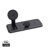   Incarcator wireless 15W, 2502E15861, Urban Vitamin, 22.4 x 8.4 x 2.5 cm, ABS, Negru