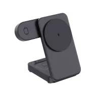   Incarcator wireless 15 W, 2509E17322, Urban Vitamin, 11.4x2.2x1.9 cm, ABS, Negru