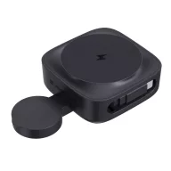   Incarcator wireless magnetic 15 W, 2509E17324, Urban Vitamin, 7x7x2.8 cm, ABS, Negru