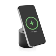   Boxa portabila, 400 mAh, 3 W, 2509E17273, Everestus, 6.4xØ 6.5 cm, ABS, Fier, Negru