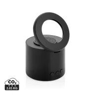   Boxa portabila, 400 mAh, 3 W, 2509E17273, Everestus, 6.4xØ 6.5 cm, ABS, Fier, Negru