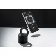   Boxa portabila, 400 mAh, 3 W, 2509E17273, Everestus, 6.4xØ 6.5 cm, ABS, Fier, Negru