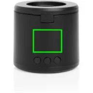   Boxa portabila, 400 mAh, 3 W, 2509E17273, Everestus, 6.4xØ 6.5 cm, ABS, Fier, Negru