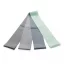 Set 4 benzi elastice, in husa, Everestus, 2707479, TPE, Negru