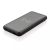 10.000 mAh Fast Charging 10W Wireless Powerbank with PD, gre ABS grey