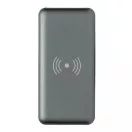 10.000 mAh Fast Charging 10W Wireless Powerbank with PD, gre ABS grey