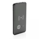 10.000 mAh Fast Charging 10W Wireless Powerbank with PD, gre ABS grey