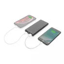 Powerbank, 21MAR1534, 10000 mAh, 14.6x6.6x1.6 cm, Everestus, Aluminiu, ABS, Negru