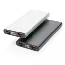 Powerbank, 21MAR1534, 10000 mAh, 14.6x6.6x1.6 cm, Everestus, Aluminiu, ABS, Negru
