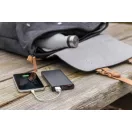Powerbank, 21MAR1534, 10000 mAh, 14.6x6.6x1.6 cm, Everestus, Aluminiu, ABS, Negru