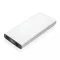 Powerbank, 21MAR1535, 10000 mAh, 14.6x6.6x1.6 cm, Everestus, Aluminiu, ABS, Argintiu