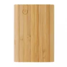 Powerbank, Everestus, 18SEP2820, 5000 mAh, 9.6x1.6x7 cm, Bambus, TPE, Maro