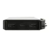   Powerbank 10000 mAh, USB-C, 2401E16381, XD, 15.5x7.4x1.9 cm, ABS, Negru