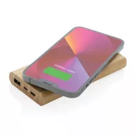   Powerbank, Everestus, 18SEP2821, 8000 mAh, 6.8x1.9x14.7 cm, Bambus, Maro