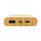 Powerbank, Everestus, 18SEP2821, 8000 mAh, 6.8x1.9x14.7 cm, Bambus, Maro