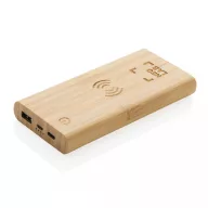   Powerbank, Everestus, 18SEP2821, 8000 mAh, 6.8x1.9x14.7 cm, Bambus, Maro