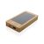 Powerbank 10000 mAh, USB-C, USB-A, 2401E16395, Everestus, 14.9x7.9x2.2 cm, Bambus, Maro